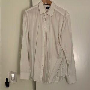 Classic H and M White Men's Shirt